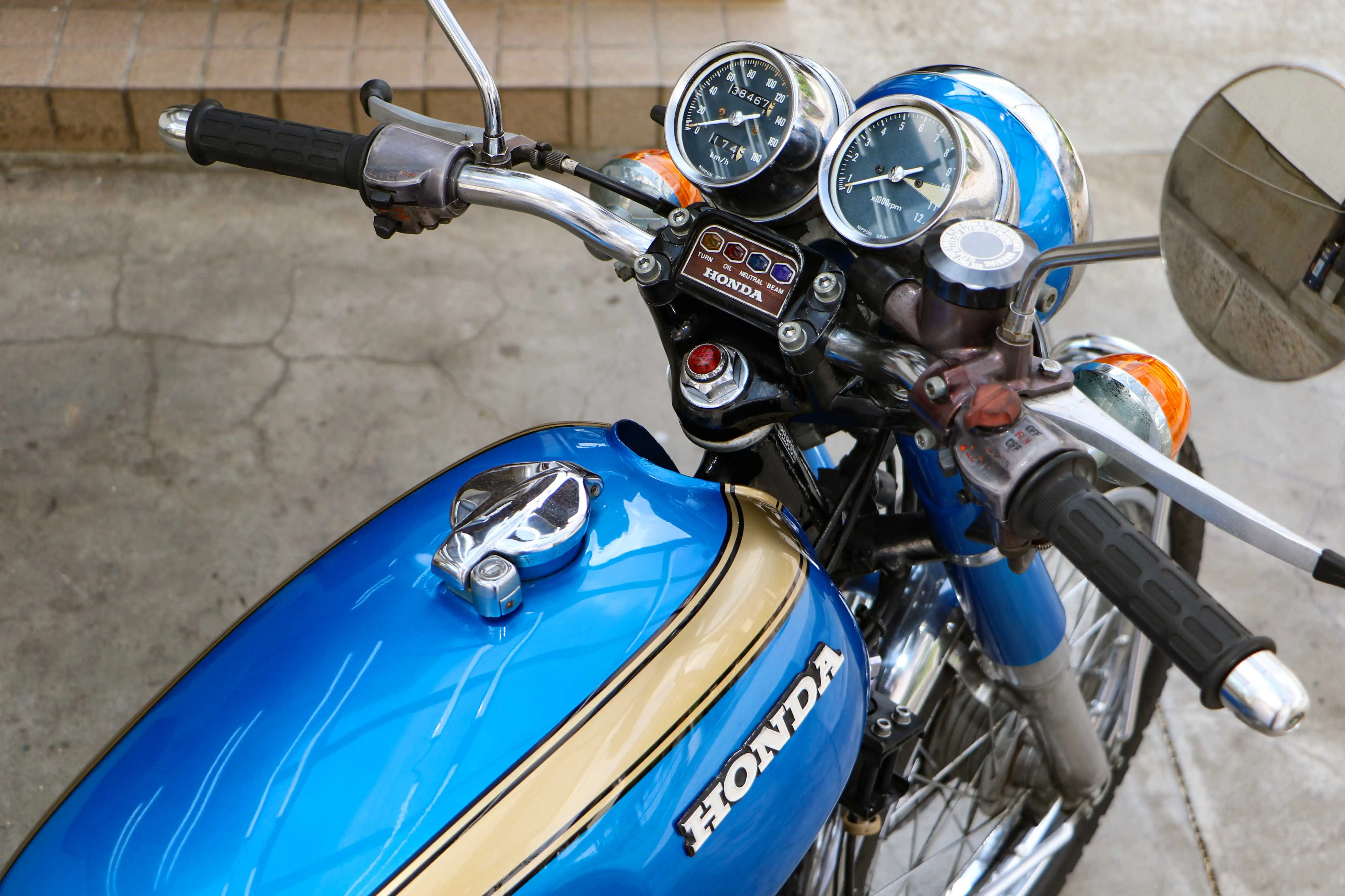 CB350 Four 1972