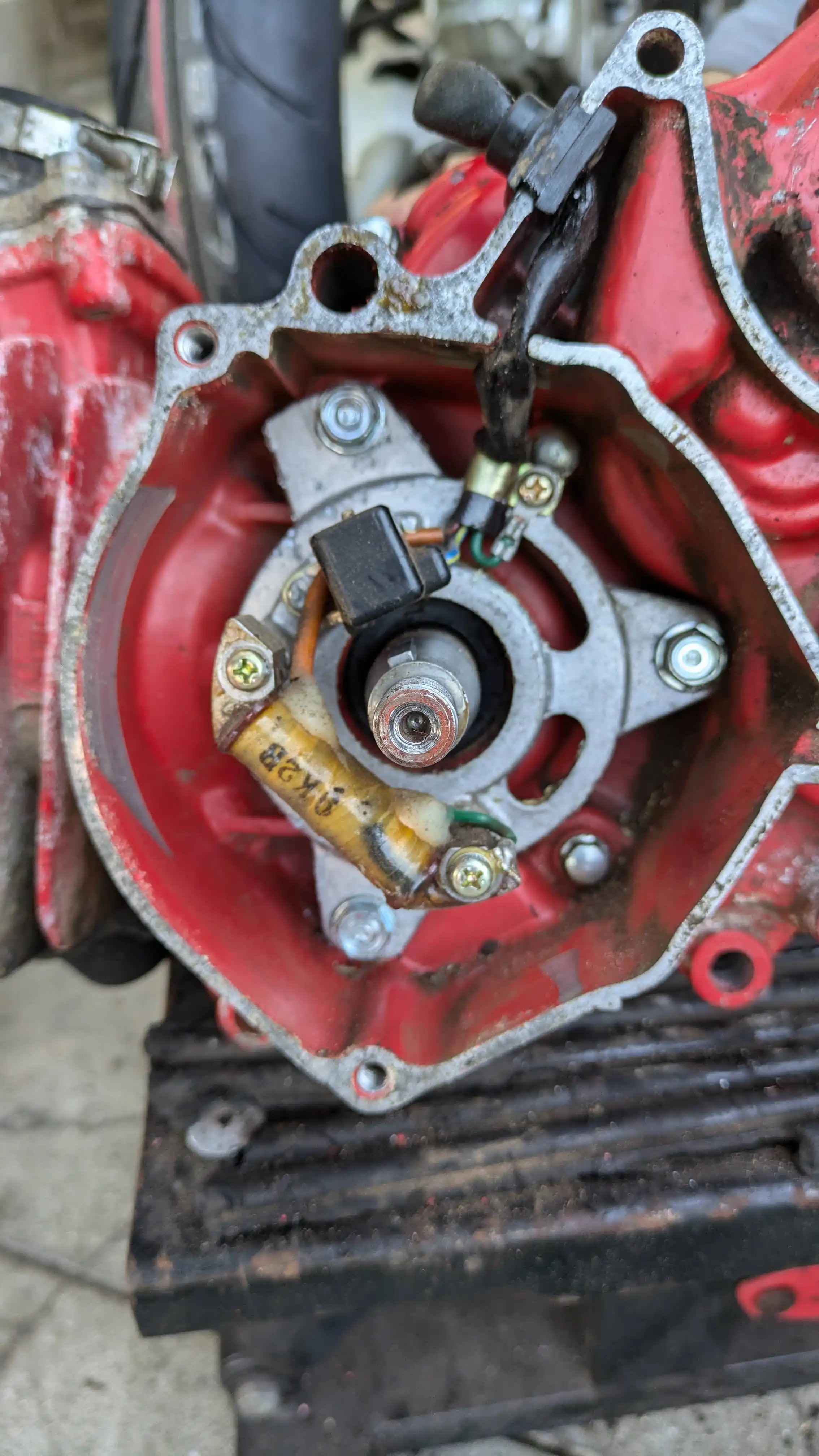 エンジンのレストア