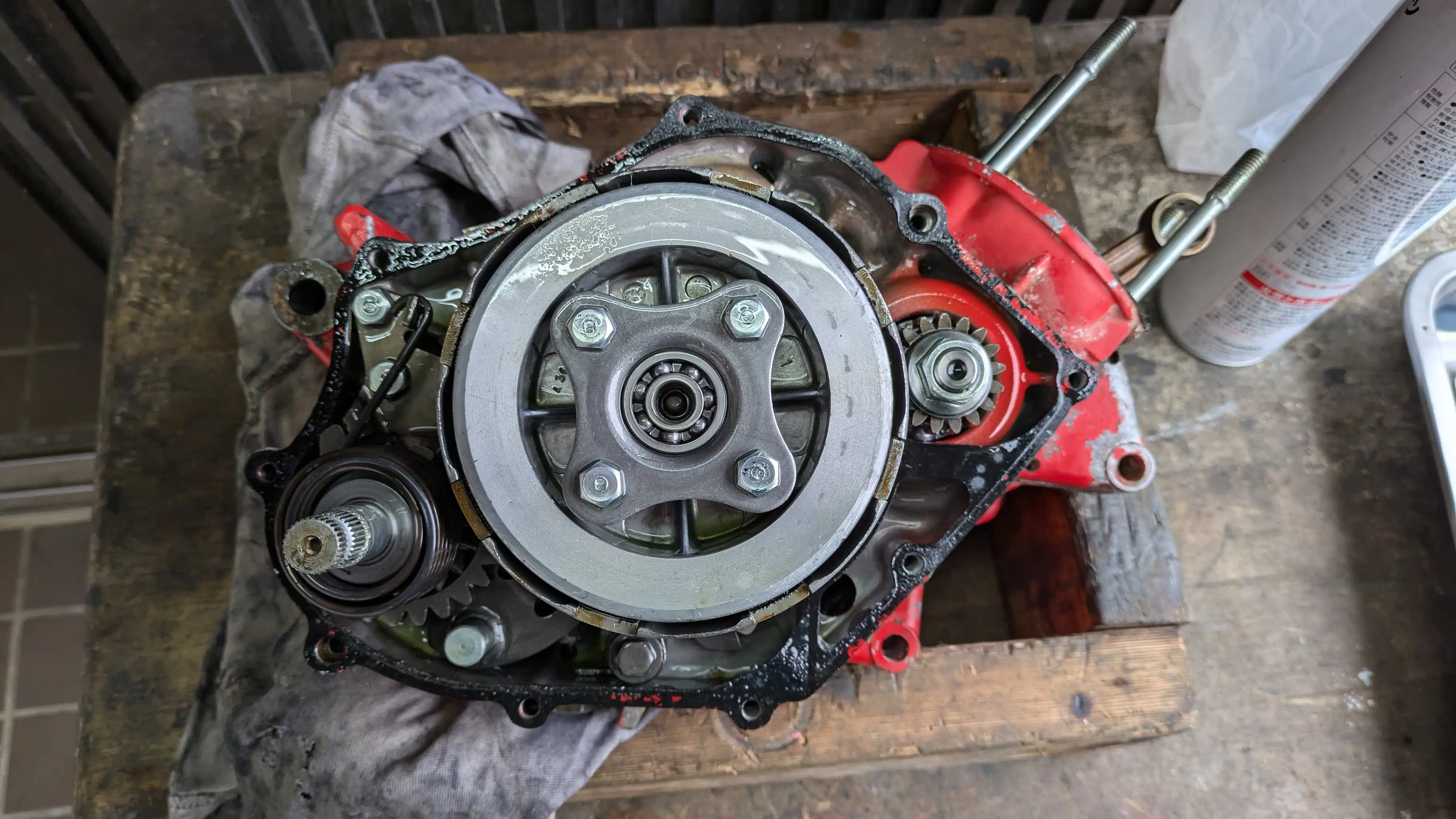 エンジンのレストア