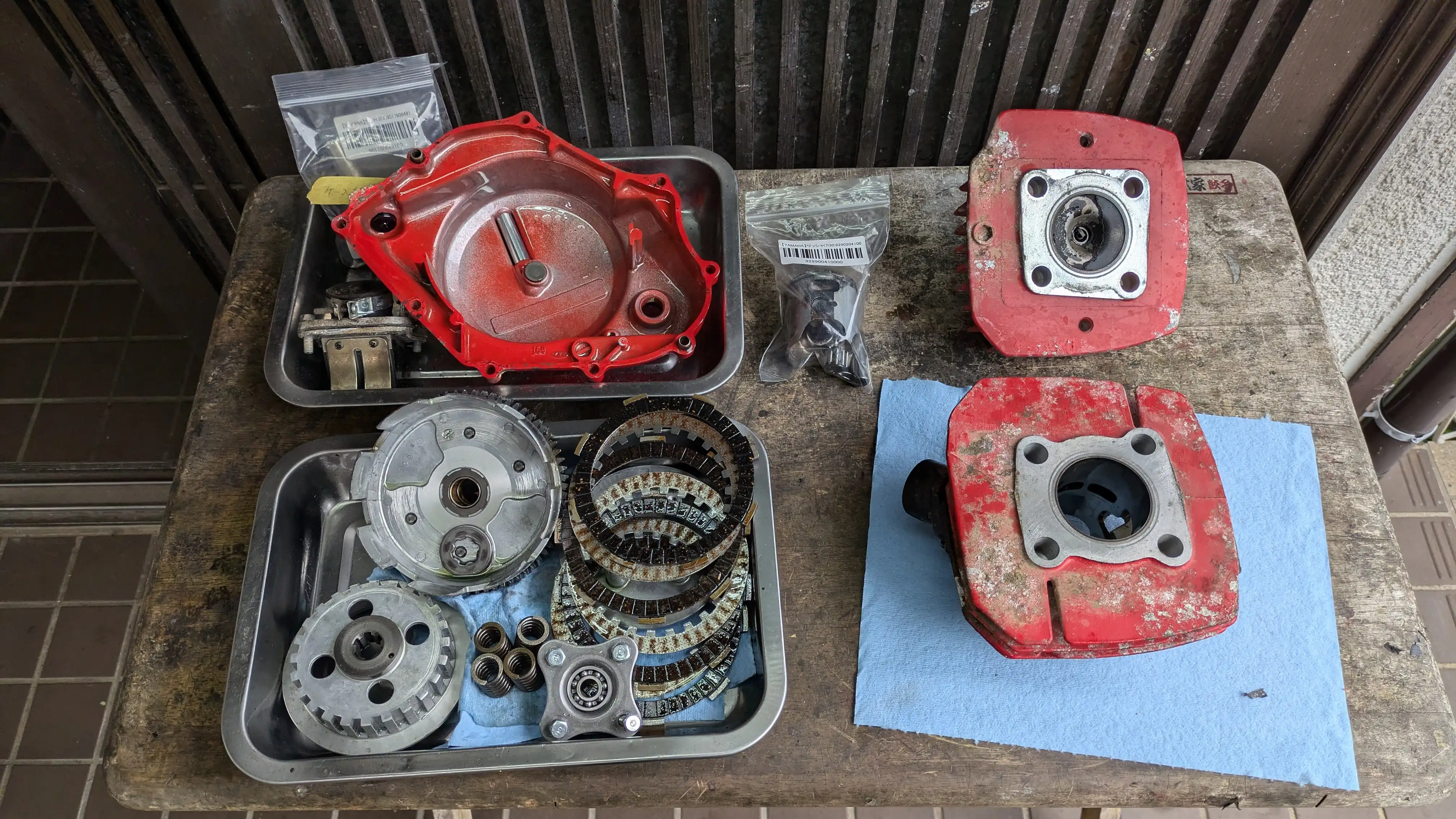 エンジンのレストア